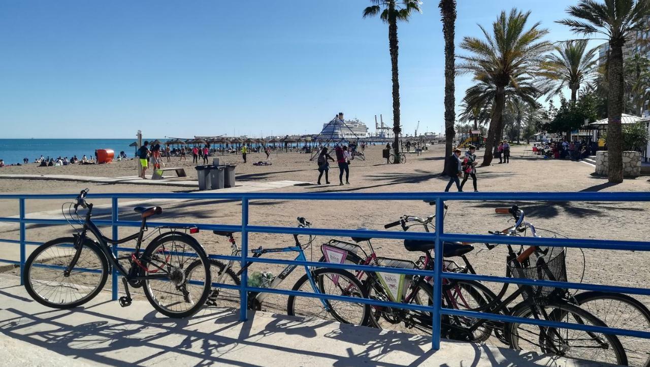 Costa Del Sol Primera Linea De Playa Malagueta Màlaga Exteriér fotografie
